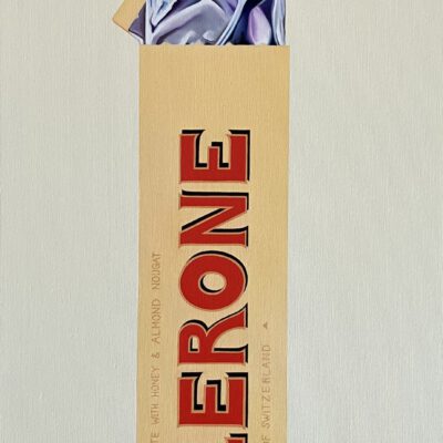Toblerone / Öl auf Leinwand / 140 x 60 cm / 2023