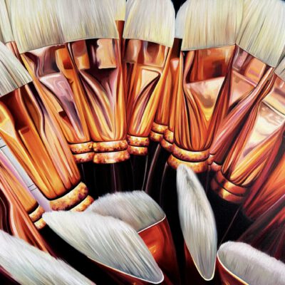 pinceaux / Öl auf Leinwand / 60 x 80 cm / 2026